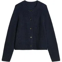 Marc O'Polo Cardigan bleu foncé