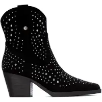 Xti pour femme. 14619202-NEGRO Bottines 146192 noir (41), 5 à 8 cm, Fermeture éclair, Casuel