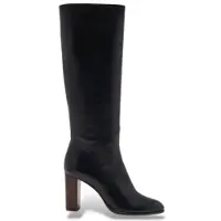 Ba&sh pour femme. 2H22CIRY Bottes en Cuir Ciry noir (41), 3 à 5 cm, Aucun, Casuel