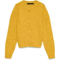 Vero Moda Cardigan 'VMNOVAH' jaune d'or
