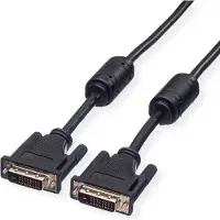 Roline Câble DVI pour écran, M-M, (24+1) dual link 10,0m