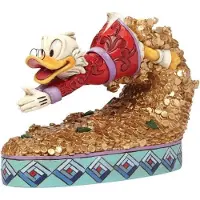 Minnie & Mickey Mouse Figurine de collection Disney de - Treasure Dive - Balthazar Picsou - pour Indifférent - multicolore - Taille Standard