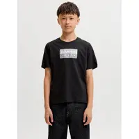 Jack & Jones Kids Junior T-Shirt 'JCOFUSION' gris / gris clair / noir / blanc