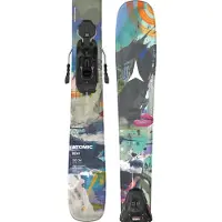 Atomic Bent Jr 140-150+l 6 Gw Junior Alpine Skis Pack Multicolore 150 Enfants