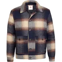 Petrol Industries Veste mi-saison beige / marine / marron
