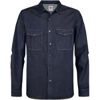 Petrol Industries Chemise bleu foncé