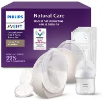 Philips AVENT Philips Double Breast Pump Starter Set - Gamme Natural Care mains libres - SCF495/21
