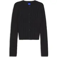 HUGO Cardigan 'Sbradina' noir