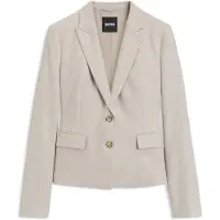 BOSS Veste Slim en flanelle chinée