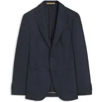 BOSS Veste Slim en laine vierge à motif