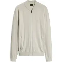 BOSS Cardigan long à col zippé