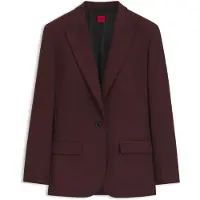 HUGO Blazer Modern avec revers en pointe