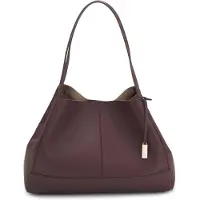 BOSS Cabas en cuir grainé avec pochette détachable