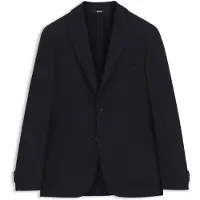 BOSS Veste Slim en laine vierge