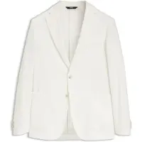BOSS Blazer Slim en mélange de coton et de cachemire