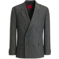 HUGO Veste de costume Modern en tissu à chevrons