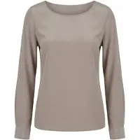Posh Gear Chemisier 'Seidenbluse Rotondoseta' gris