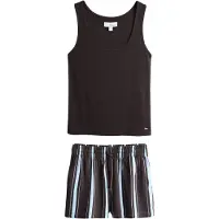 Next Shorty bleu clair / marron châtaigne
