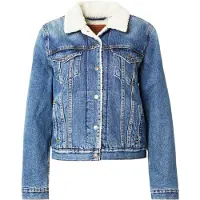 Levi's Veste mi-saison 'Original Sherpa Trucker' bleu denim