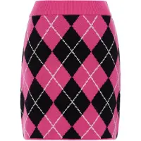 MyMo ROCKS Jupe rose / noir / blanc