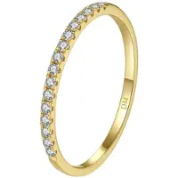 Dear Me Bague 'Eternity' or / transparent