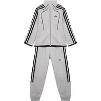 Adidas Survêtement 'TS' gris / noir