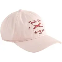 Next Casquette rose pastel / rouge foncé