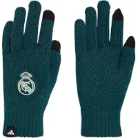 Adidas Gants de sport 'Real Madrid' pétrole / blanc cassé