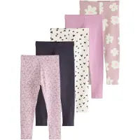 Next Leggings lilas / rose / rose clair / noir / blanc