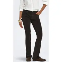 ONLY Pantalon brun foncé
