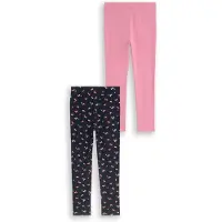 Tom Tailor Leggings bleu marine / violet clair / rose / rouge