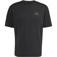 Adidas T-Shirt fonctionnel ' Multi CLIMACOOL Logo Tech' noir / blanc