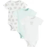 Cool Club Barboteuse / body bleu clair / gris / blanc