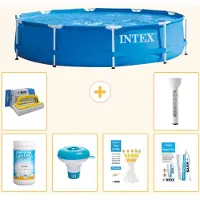 Intex Piscine tubulaire rectangulaire - 305 x 76 cm - 7 pièces - Modèle S21329