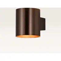 LUSENZ - Applique murale Pyxis bronzo - Douille G9 - Forme cylindrique - Design minimaliste