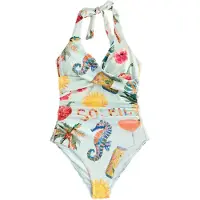 Next Maillot de bain vert / mélange de couleurs