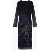 Desigual Robe 'S. L. Lacroix' bleu / mélange de couleurs