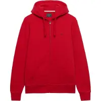 Superdry Veste de survêtement 'Essential' rouge