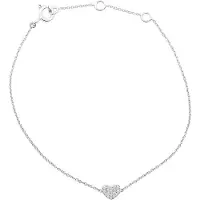 Diamant L'Eternel Bracelet 'Armband aus 375 Weißgold mit Diamant' argent