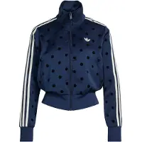 Adidas Veste de survêtement bleu foncé / noir / blanc
