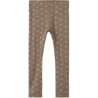 Name it Leggings 'NMFLONA' crème / taupe