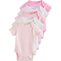 Next Barboteuse / body rose / poudre / blanc