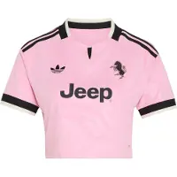 Adidas T-shirt fonctionnel 'Juventus Turis 26-27' rose / noir / blanc