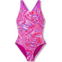 Speedo Maillot de bain une pièce - Splashback - Neon Jelly - - 7-8 ans (122-128) - Maillot de Bain