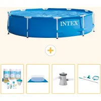Intex Piscine tubulaire rectangulaire - 305 x 76 cm - 5 pièces - Modèle S20997