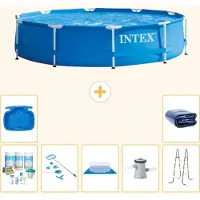Intex Piscine tubulaire rectangulaire - 305 x 76 cm - 8 pièces - Modèle S20426