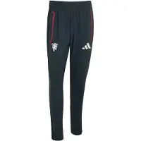Adidas Pantalon de sport 'Manchester United Tiro' vert foncé / rouge vif / blanc