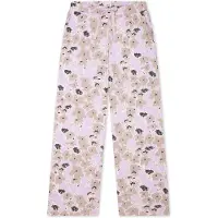 Schiesser Pantalon de pyjama ' Mix Relax ' beige / lilas / noir