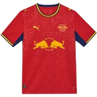 Puma T-Shirt fonctionnel 'RB Leipzig 26/27' miel / rouge vif