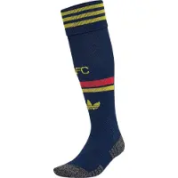 Adidas Chaussettes de sport 'FC Arsenal 26/27' bleu marine / jaune / gris chiné / rouge clair
